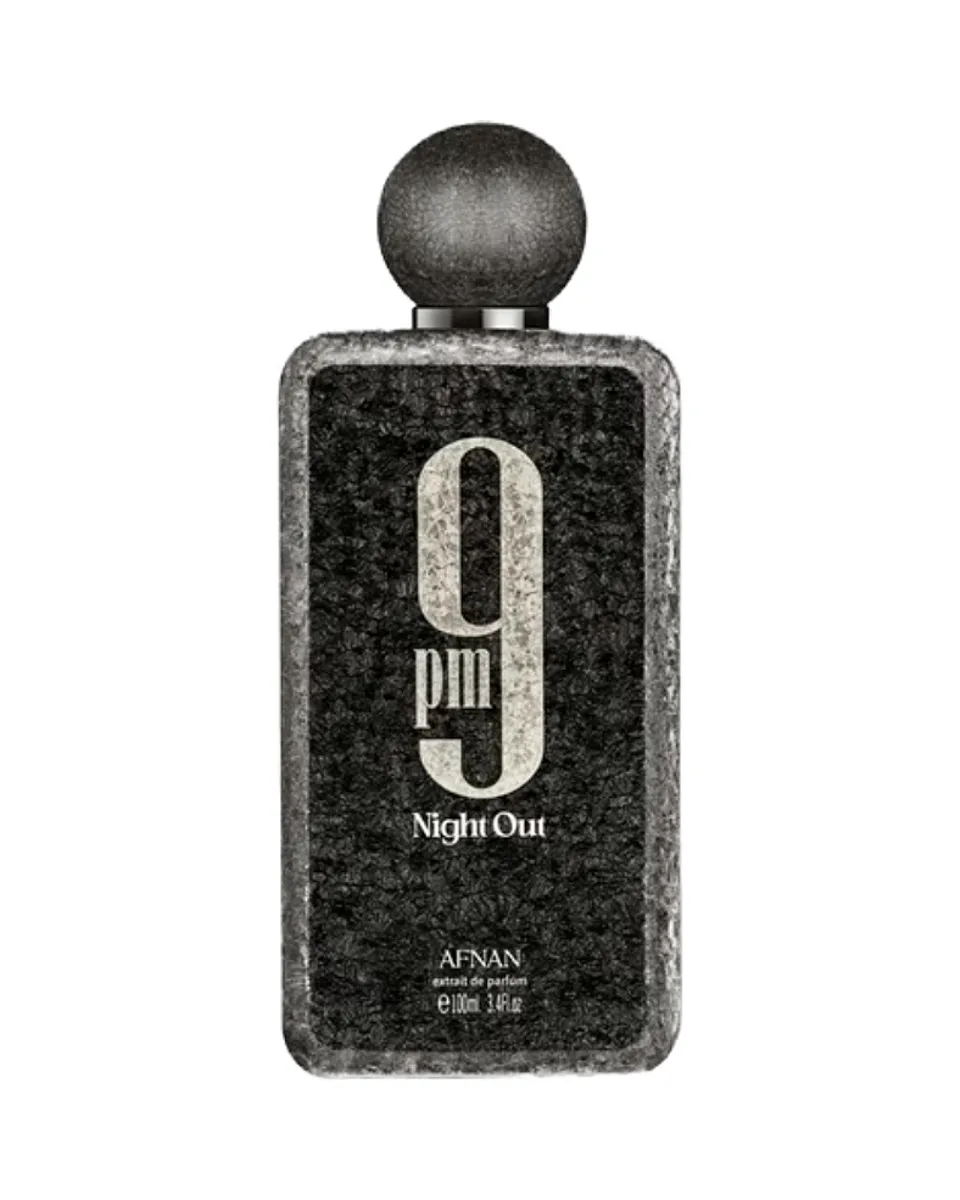 Frasco do perfume Afnan 9PM Night Out
