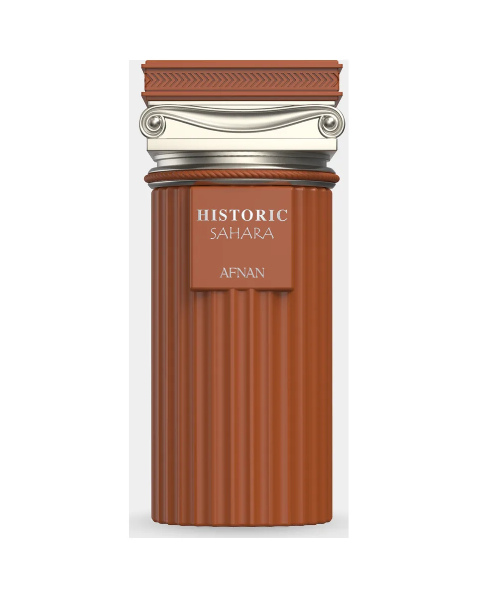 Frasco do perfume Afnan Historic Sahara