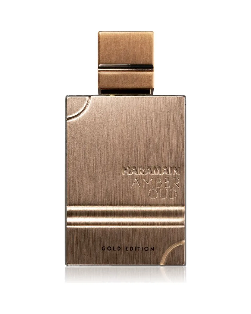 Frasco do perfume Al Haramain Amber Oud Gold Edition