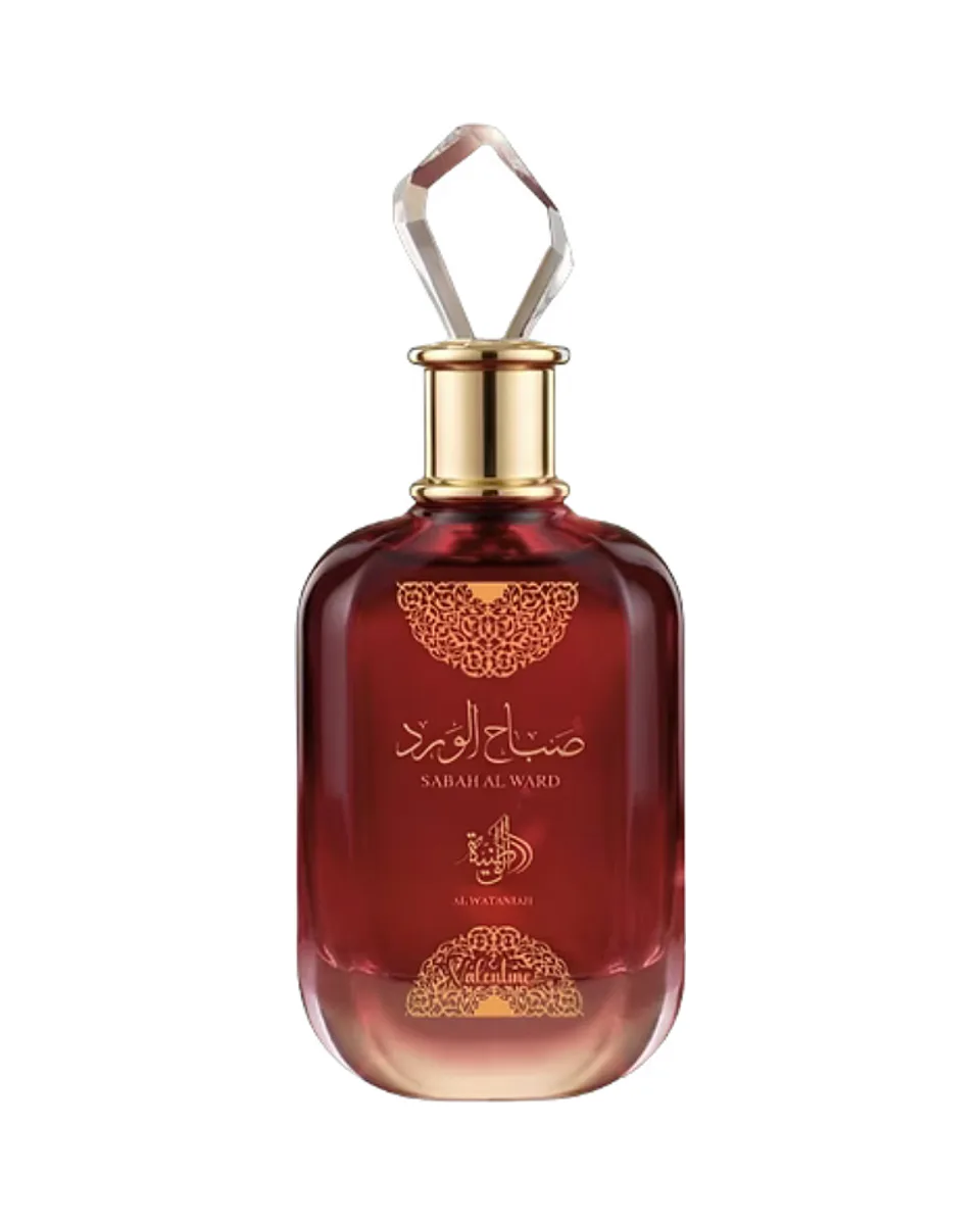 Frasco do perfume Al Wataniah Sabah Al Ward Valentine