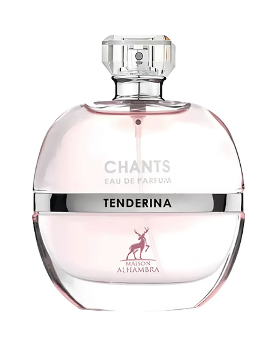 Frasco do perfume Alhambra Chants Tenderina