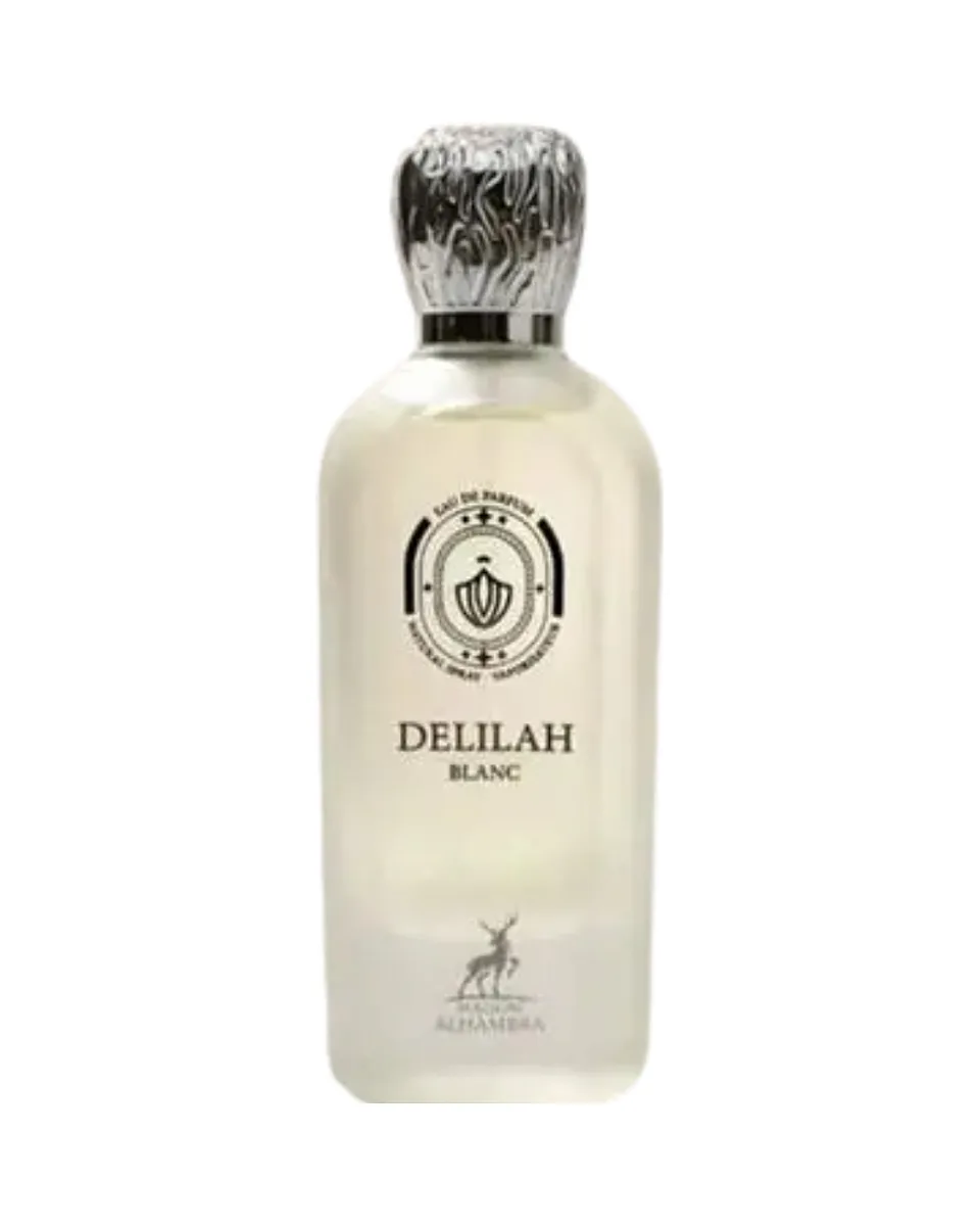 Frasco do perfume Alhambra Delilah Blanc