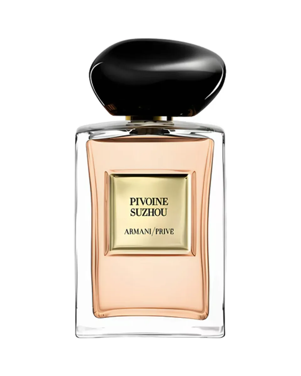 Frasco do perfume Armani Privé Pivoine Suzhou