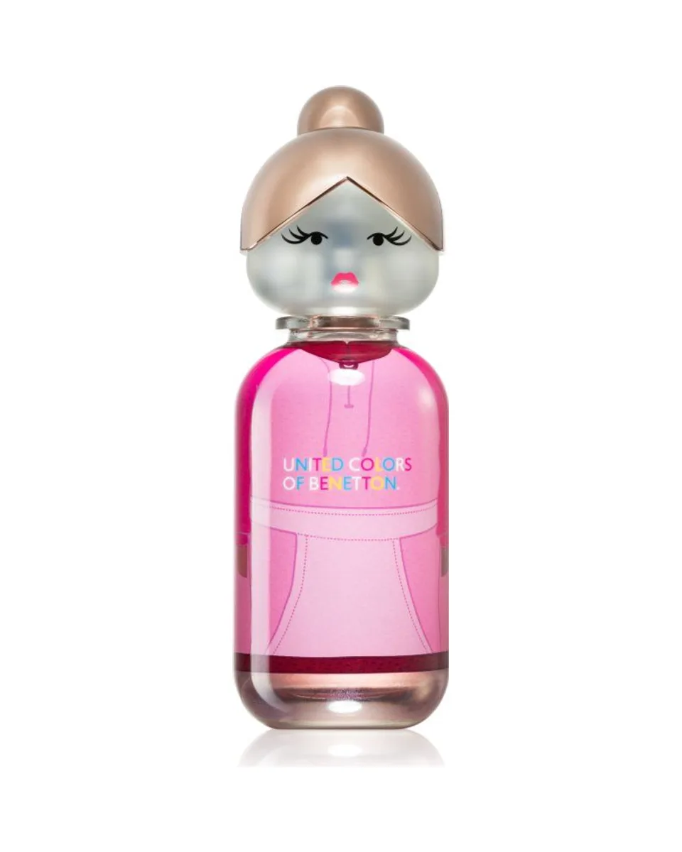 Frasco do perfume Benetton Sisterland Pink Raspberry