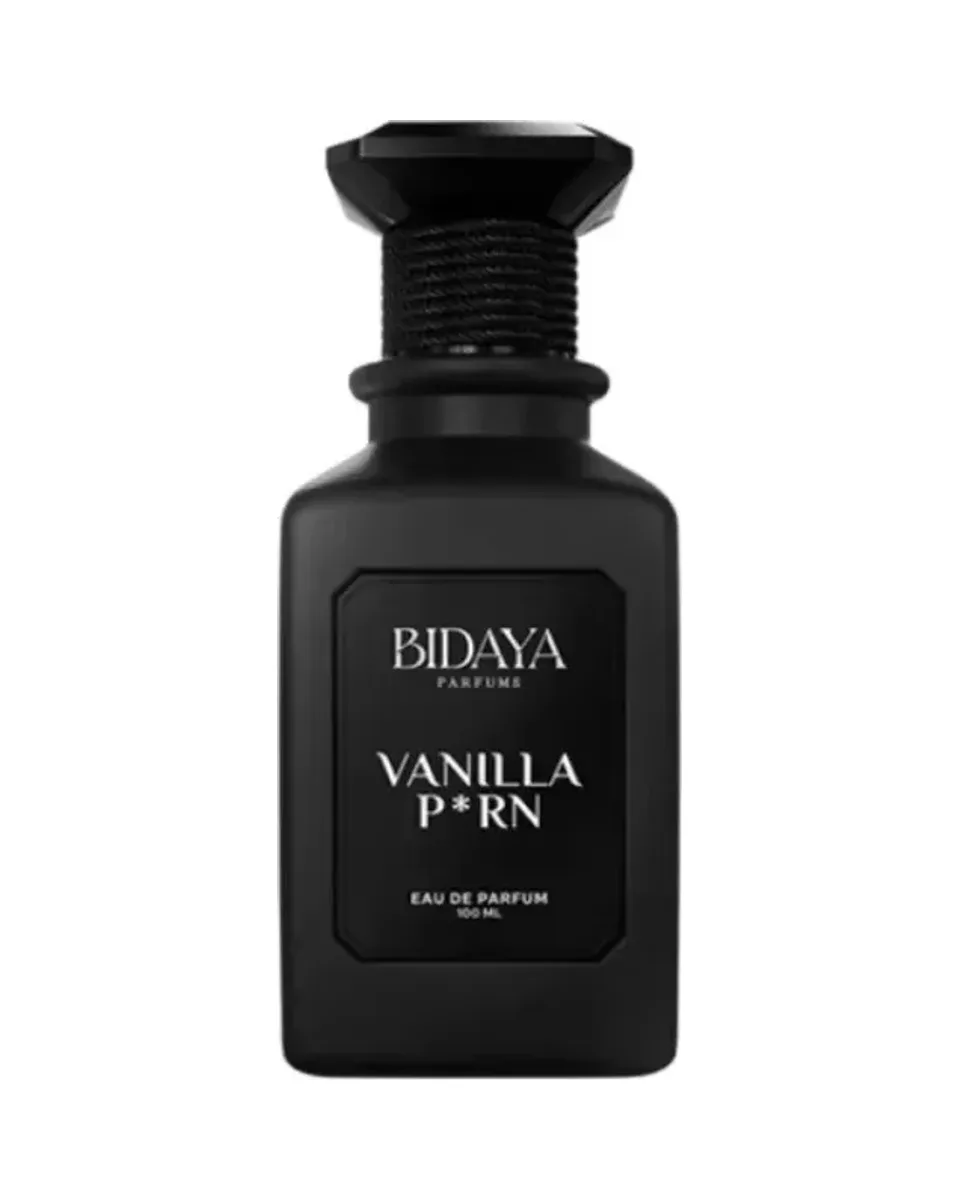 Frasco do perfume Bidaya Parfums Vanilla P*rn