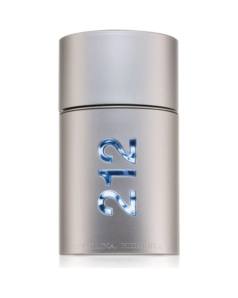 Frasco do perfume Carolina Herrera 212 Men