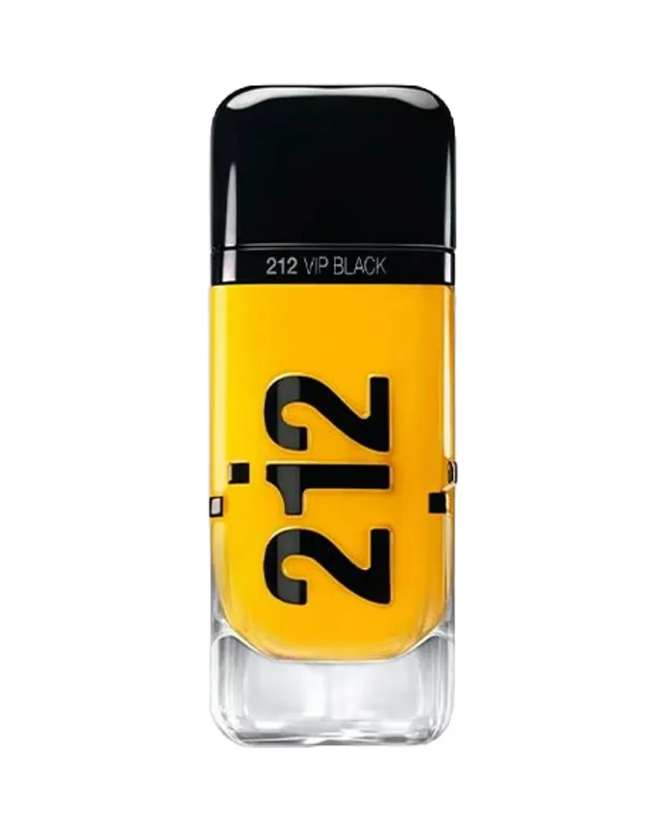 Frasco do perfume Carolina Herrera 212 VIP Black Cab