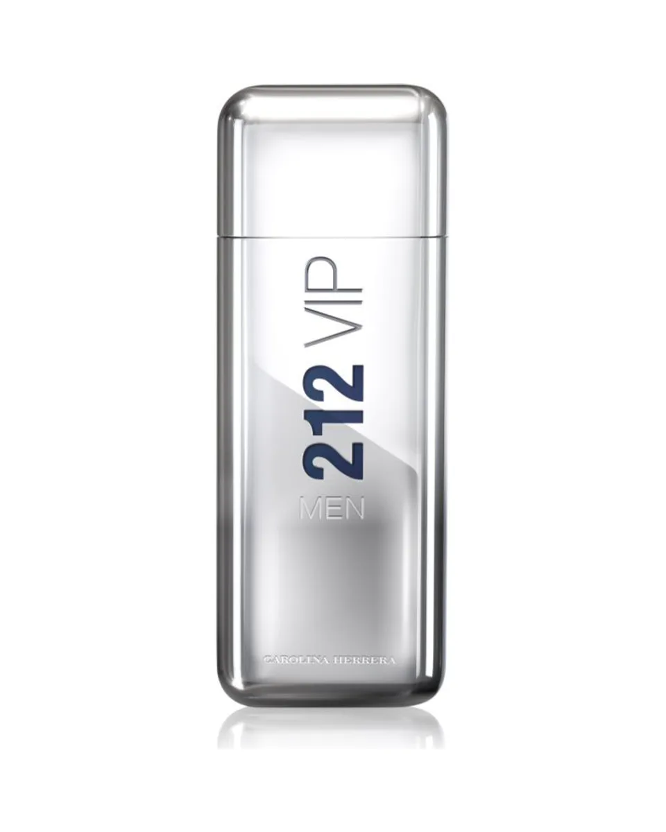 Frasco do perfume Carolina Herrera 212 Vip Men