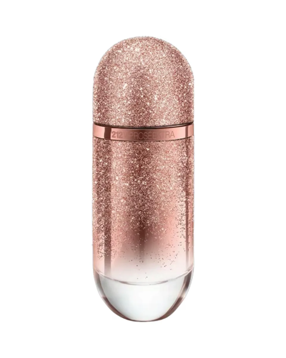 Frasco do perfume Carolina Herrera 212 VIP Rosé Extra