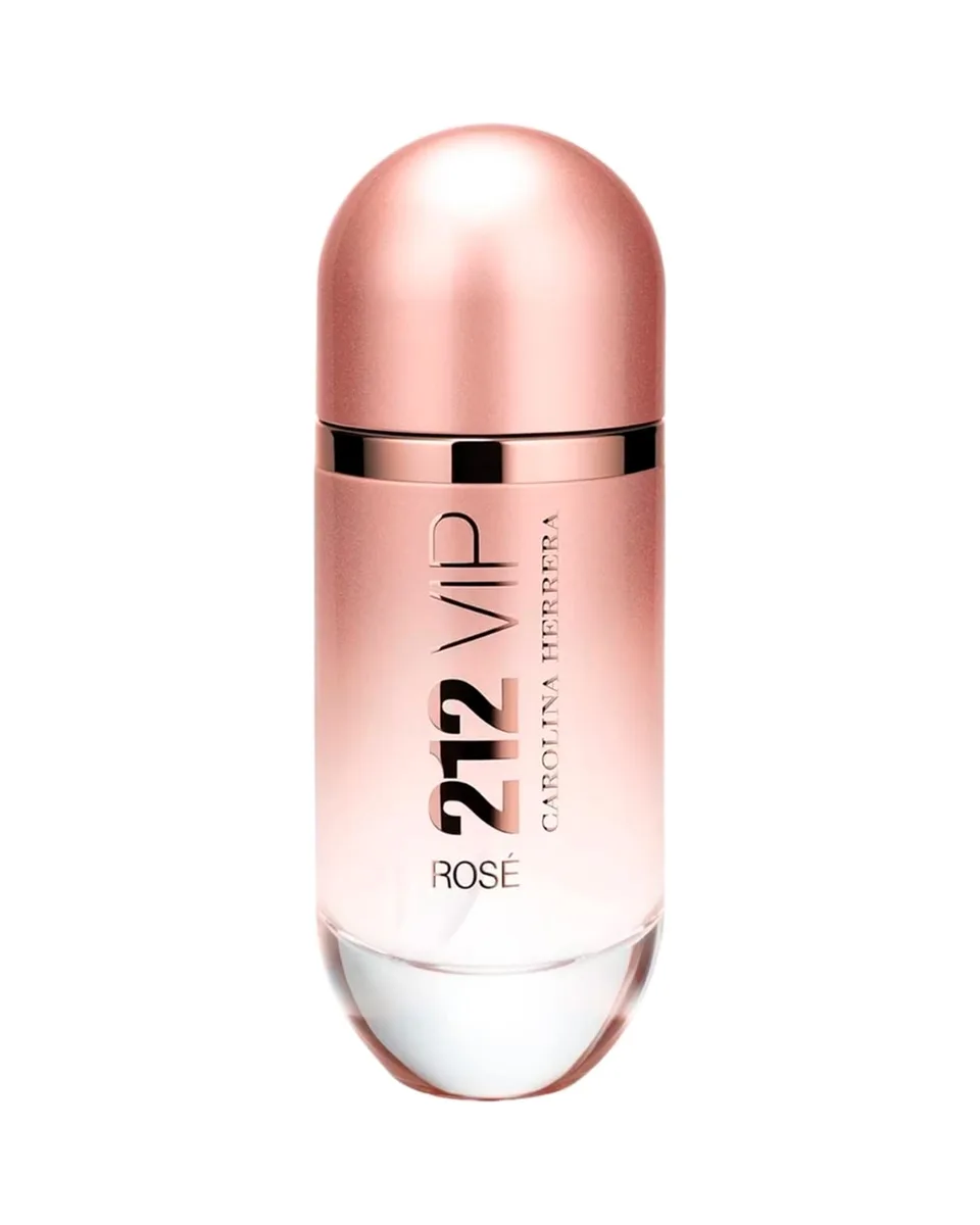 Frasco do perfume Carolina Herrera 212 Vip Rosé