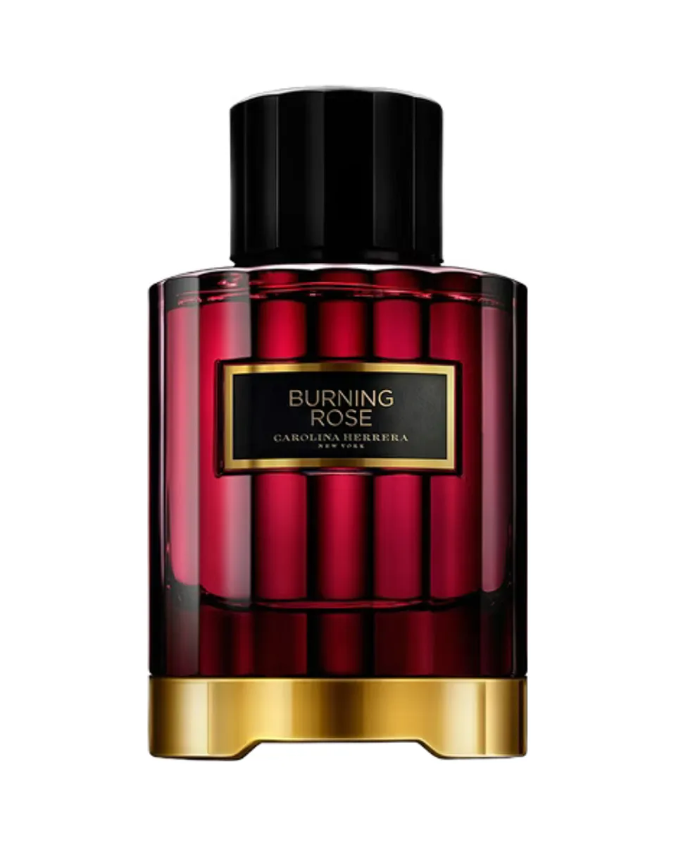 Frasco do perfume Carolina Herrera Burning Rose
