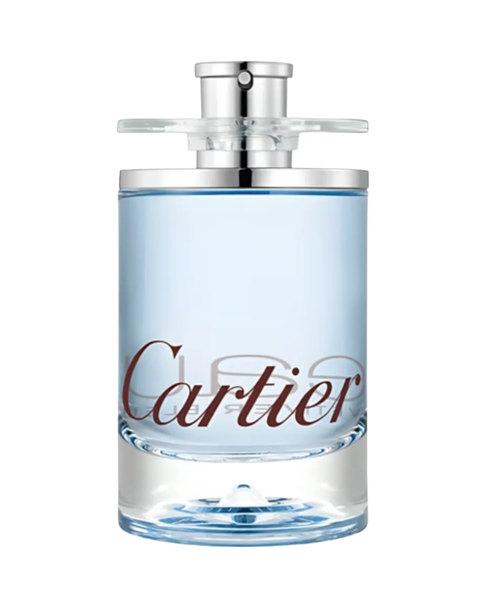 Frasco do perfume Cartier Eau de Cartier Vetiver Bleu