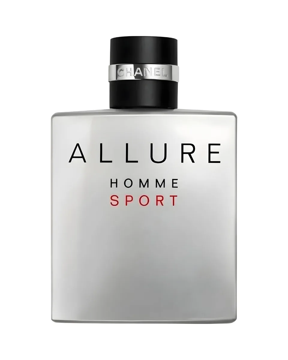 Frasco do perfume Chanel Allure Homme Sport