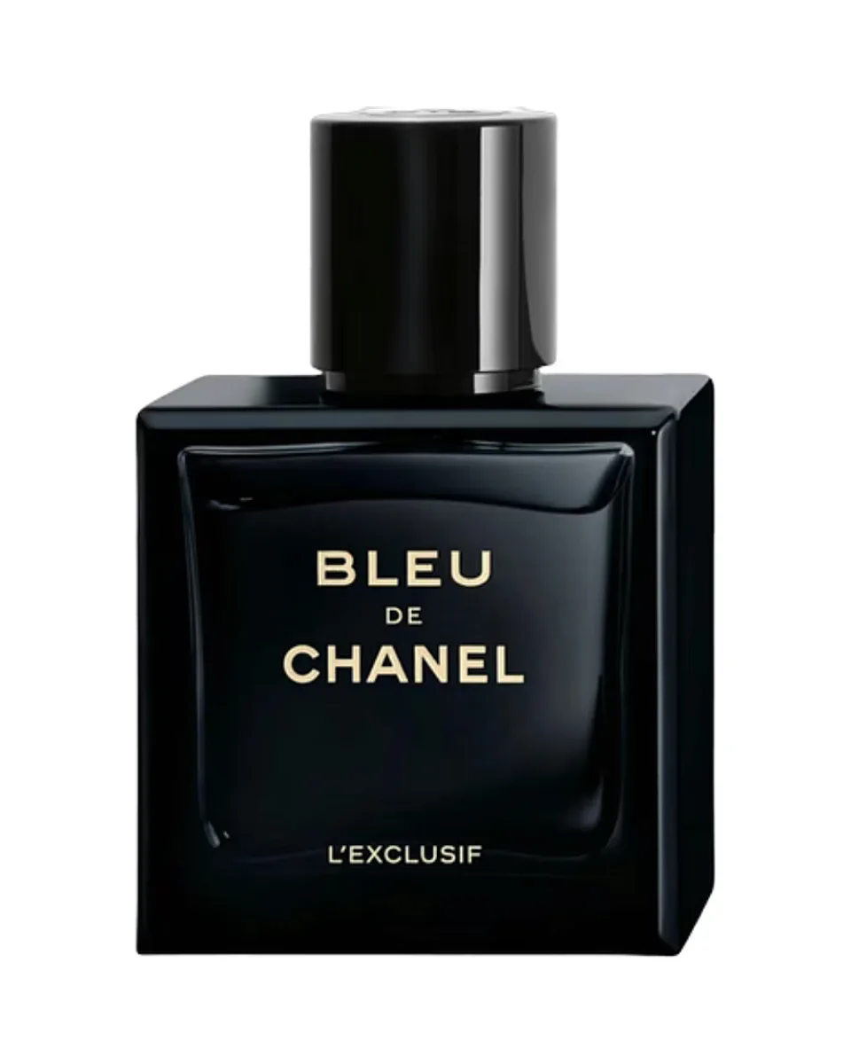 Frasco do perfume Chanel Bleu de Chanel L’Exclusif