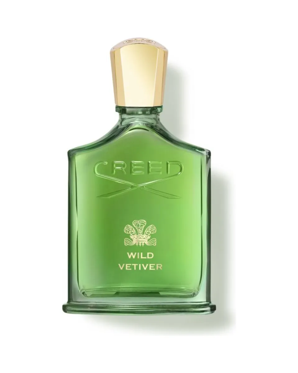 Frasco do perfume Creed Wild Vetiver