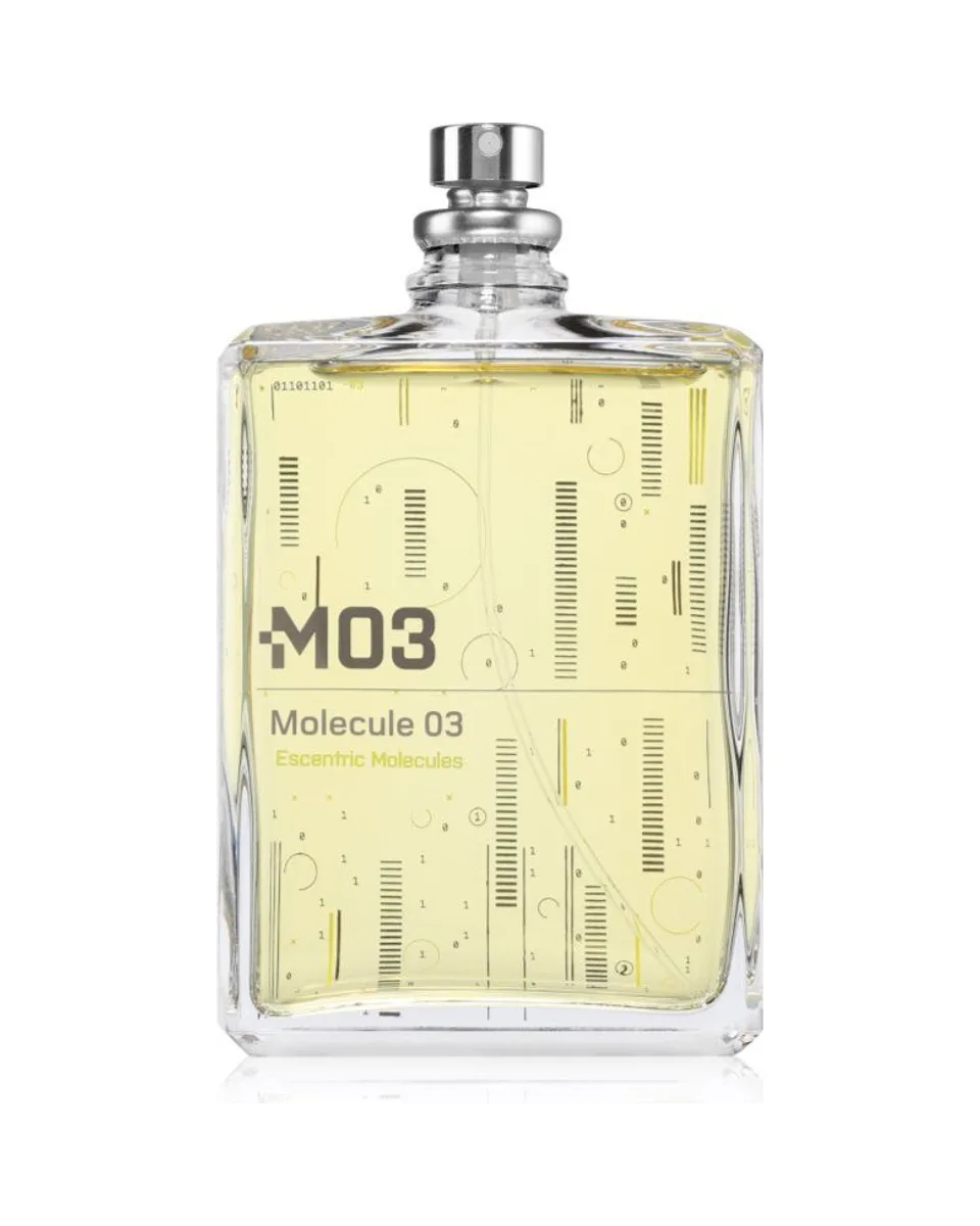 Frasco do perfume Escentric Molecules Molecule 03