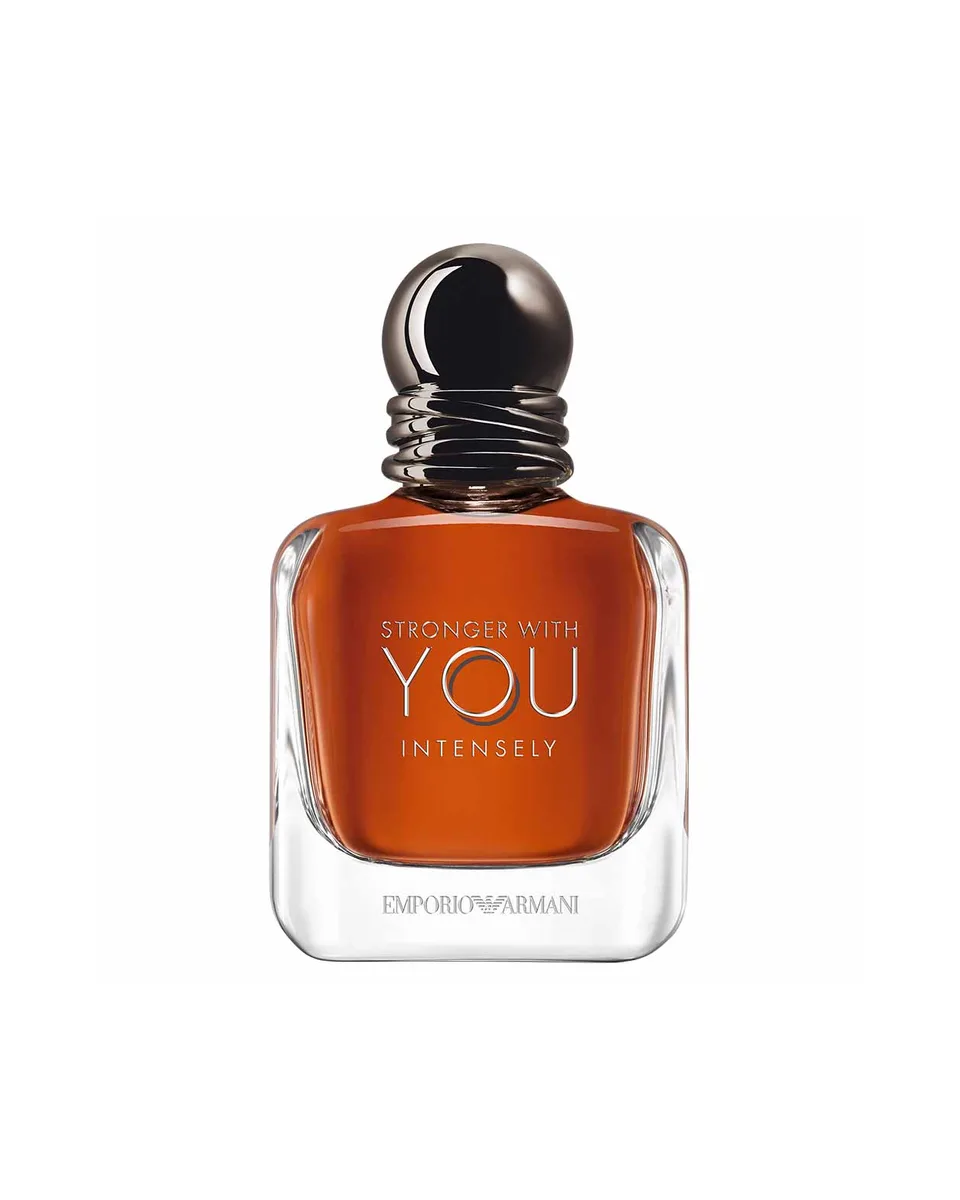 Frasco do perfume Giorgio Armani Stronger With You Intensely