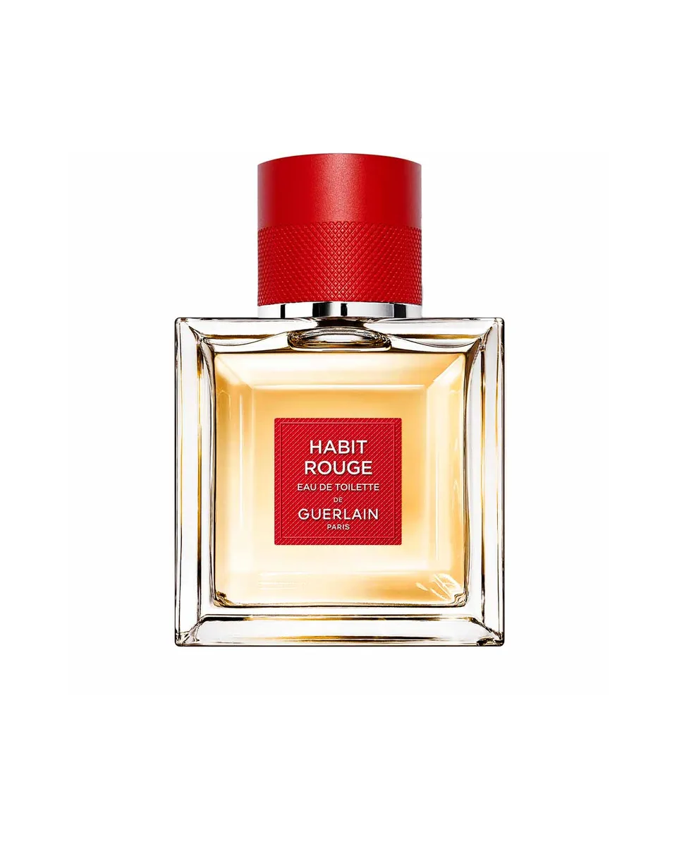 Frasco do perfume Guerlain Habit Rouge