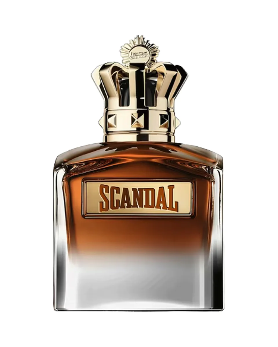 Frasco do perfume Jean Paul Gaultier Scandal Pour Homme Elixir