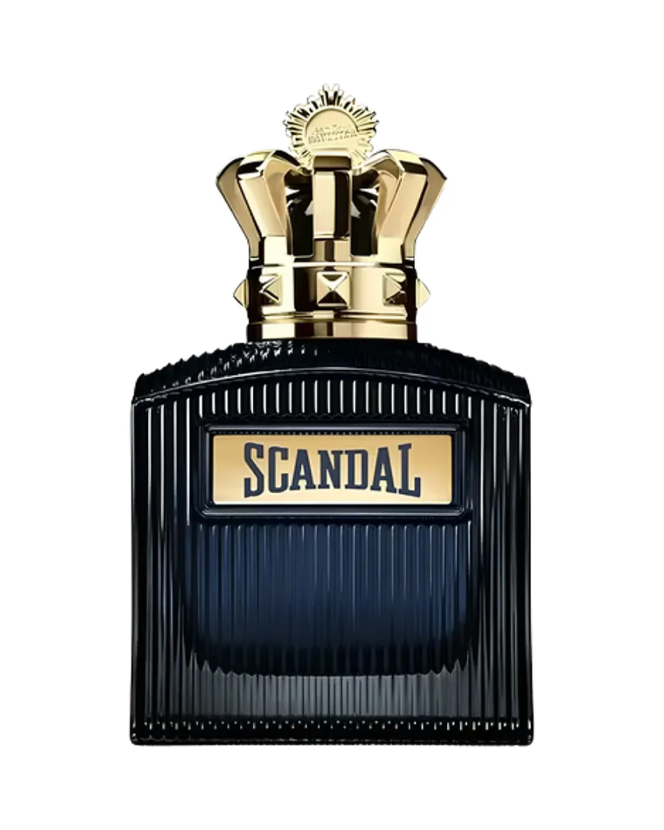 Frasco do perfume Jean Paul Gaultier Scandal Pour Homme Intense