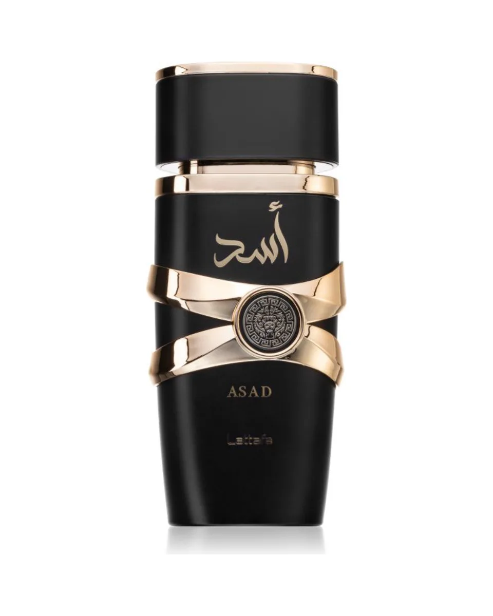 Frasco do perfume Lattafa Asad