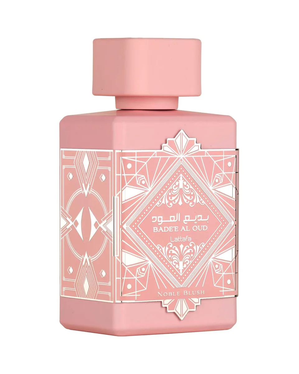 Frasco do perfume Lattafa Bade’e Al Noble Blush