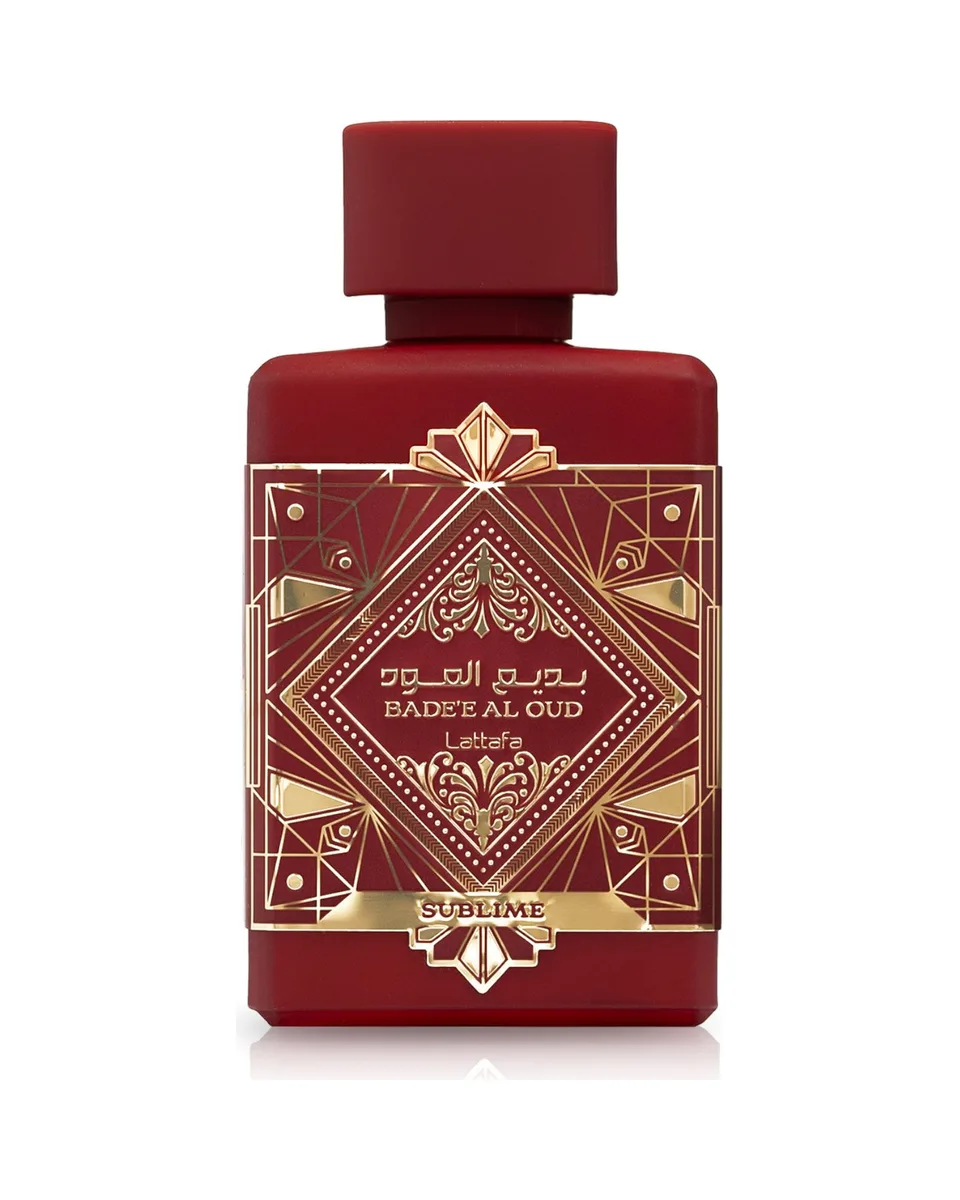 Frasco do perfume Lattafa Bade’e Al Oud Sublime