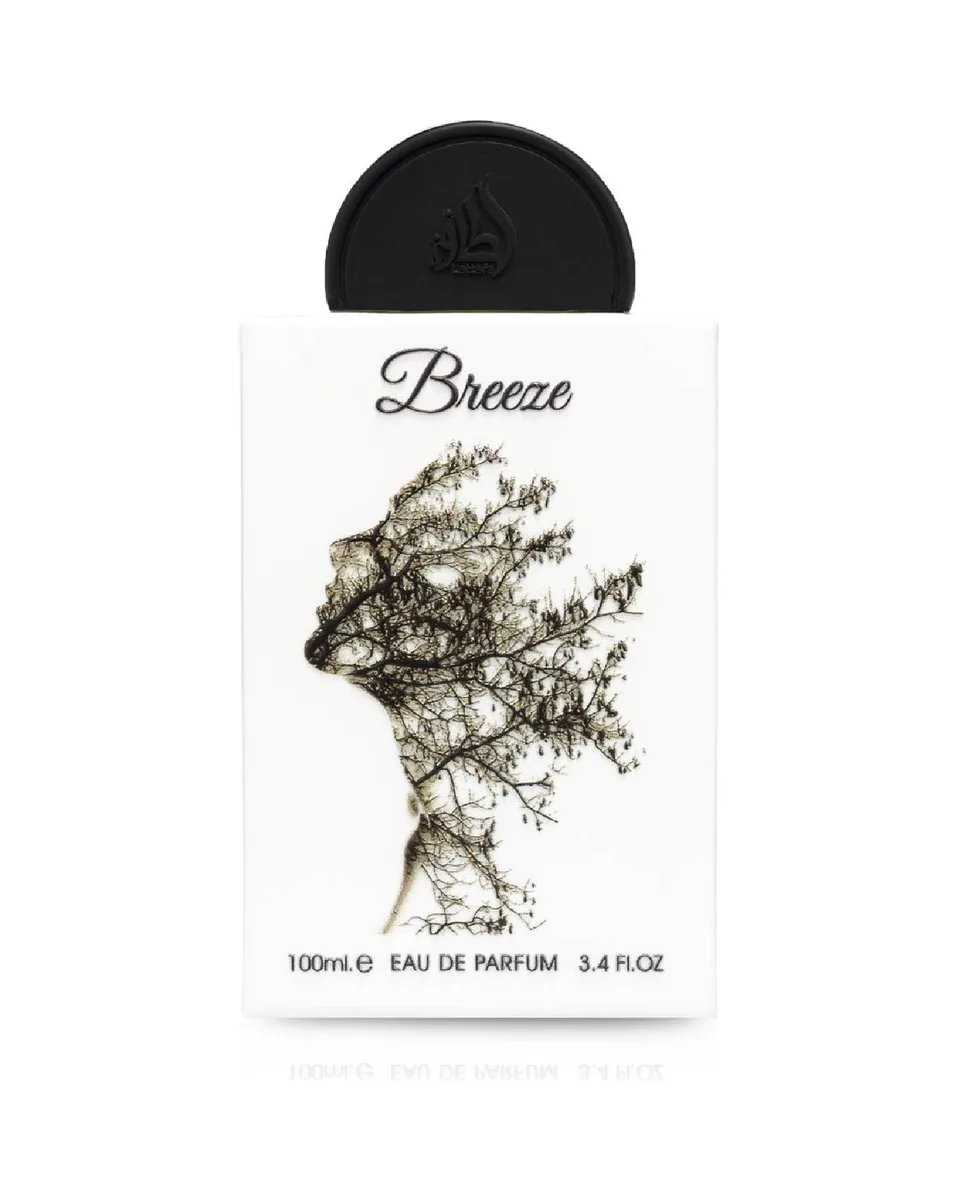 Frasco do perfume Lattafa Breeze