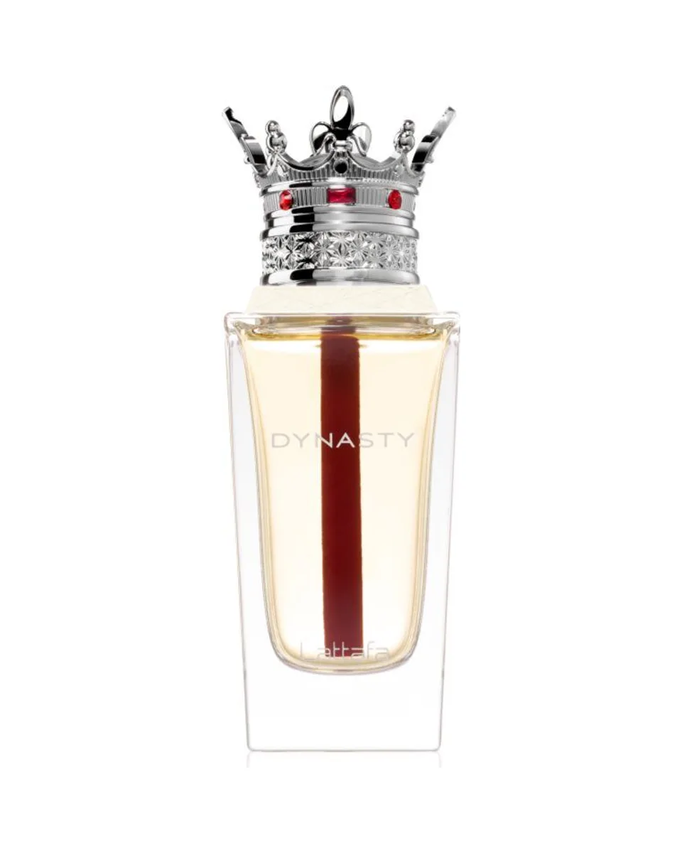 Frasco do perfume Lattafa Dynasty