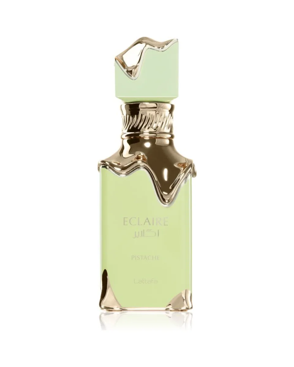 Frasco do perfume Lattafa Eclaire Pistache