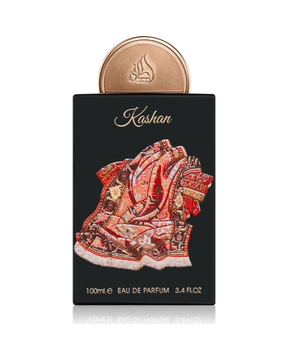 Frasco do perfume Lattafa Kashan
