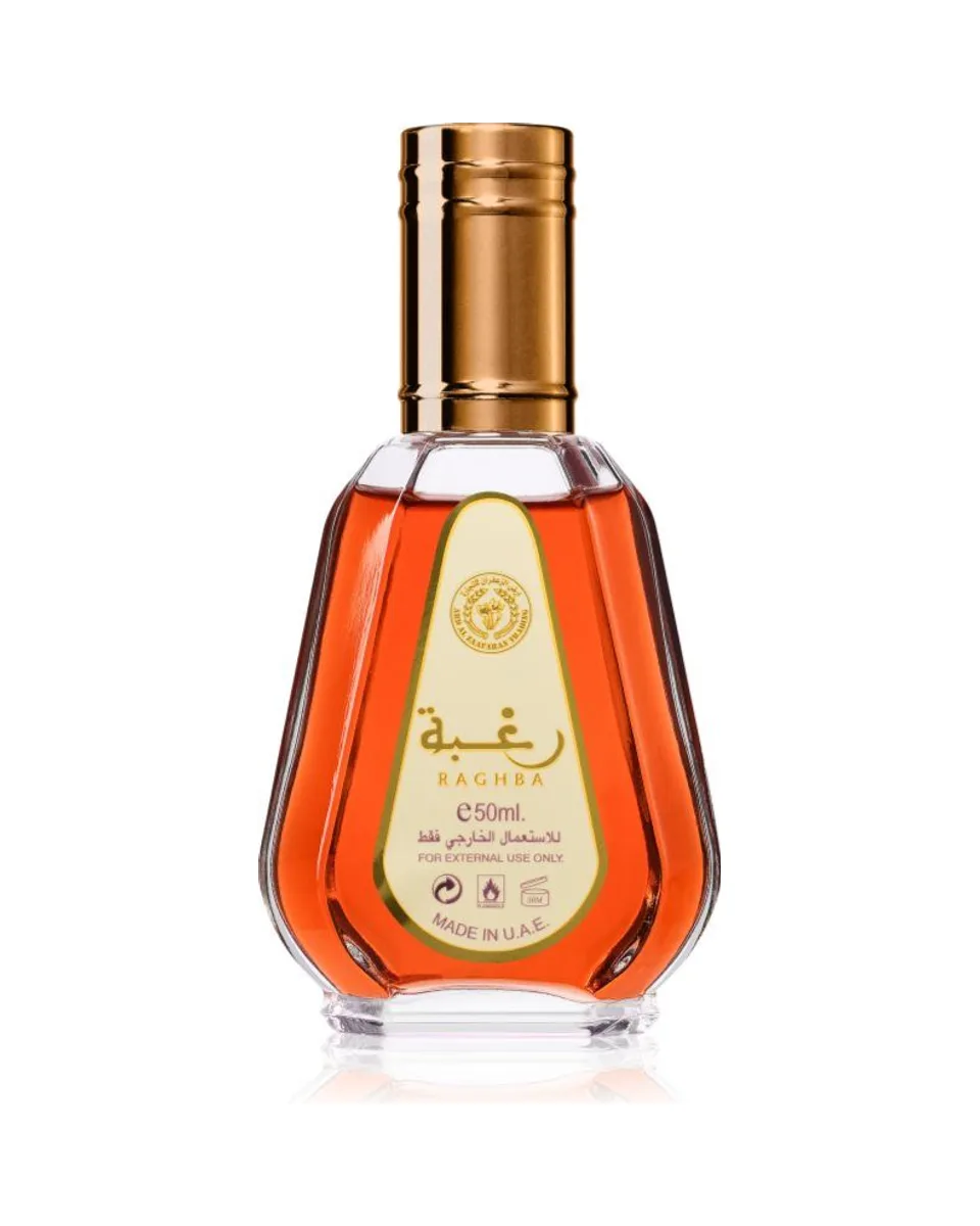 Frasco do perfume Lattafa Raghba