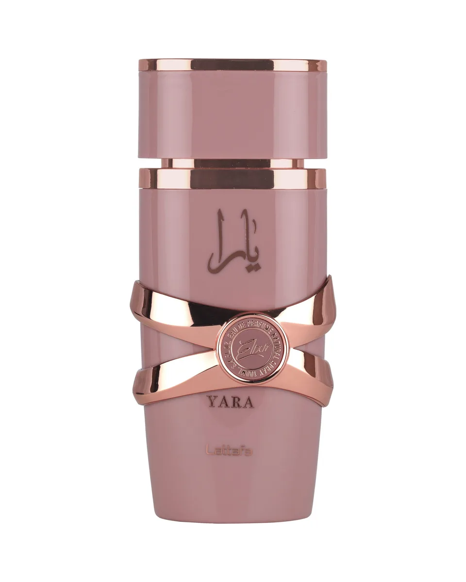 Frasco do perfume Lattafa Yara Elixir