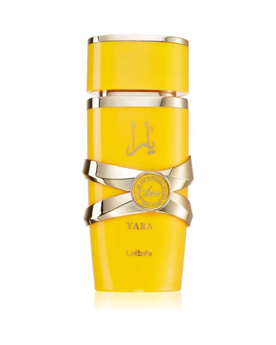 Frasco do perfume Lattafa Yara Tous