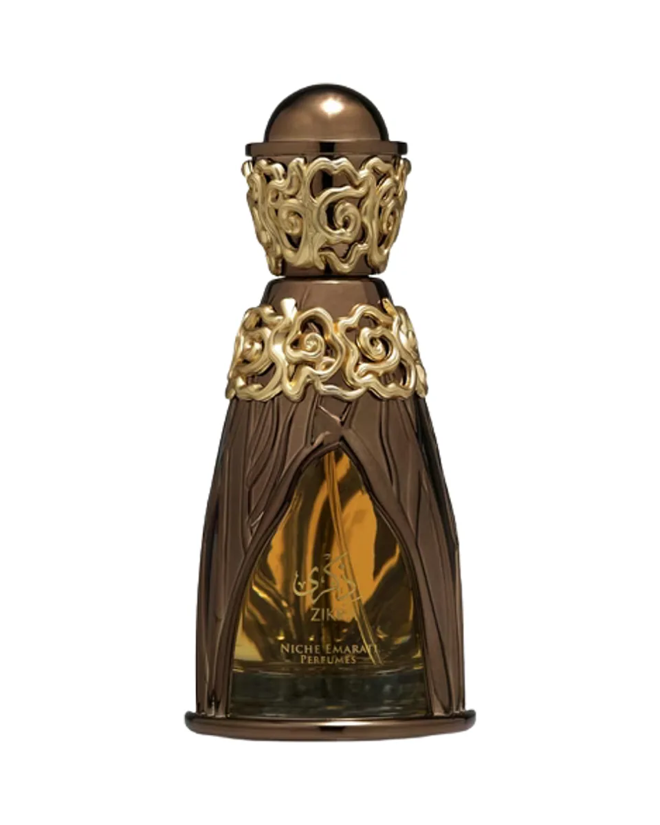Frasco do perfume Lattafa Zikra Niche Emarati