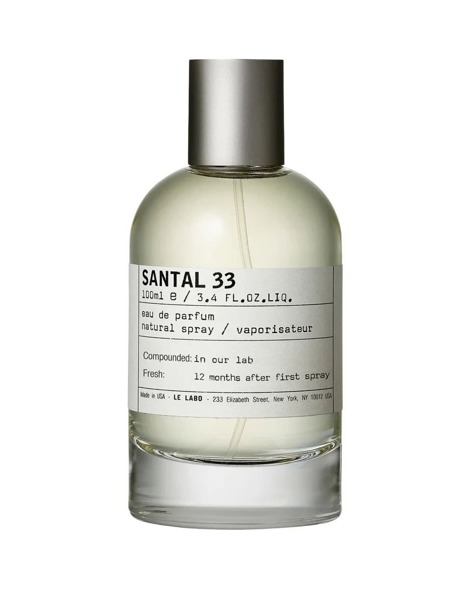Frasco do perfume Le Labo Santal 33