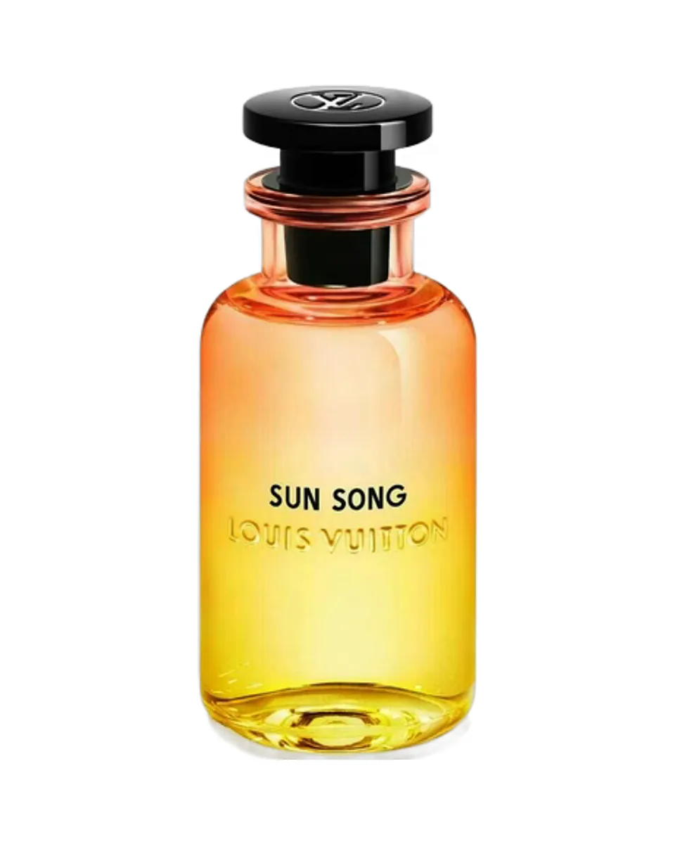 Frasco do perfume Louis Vuitton Sun Song 2025