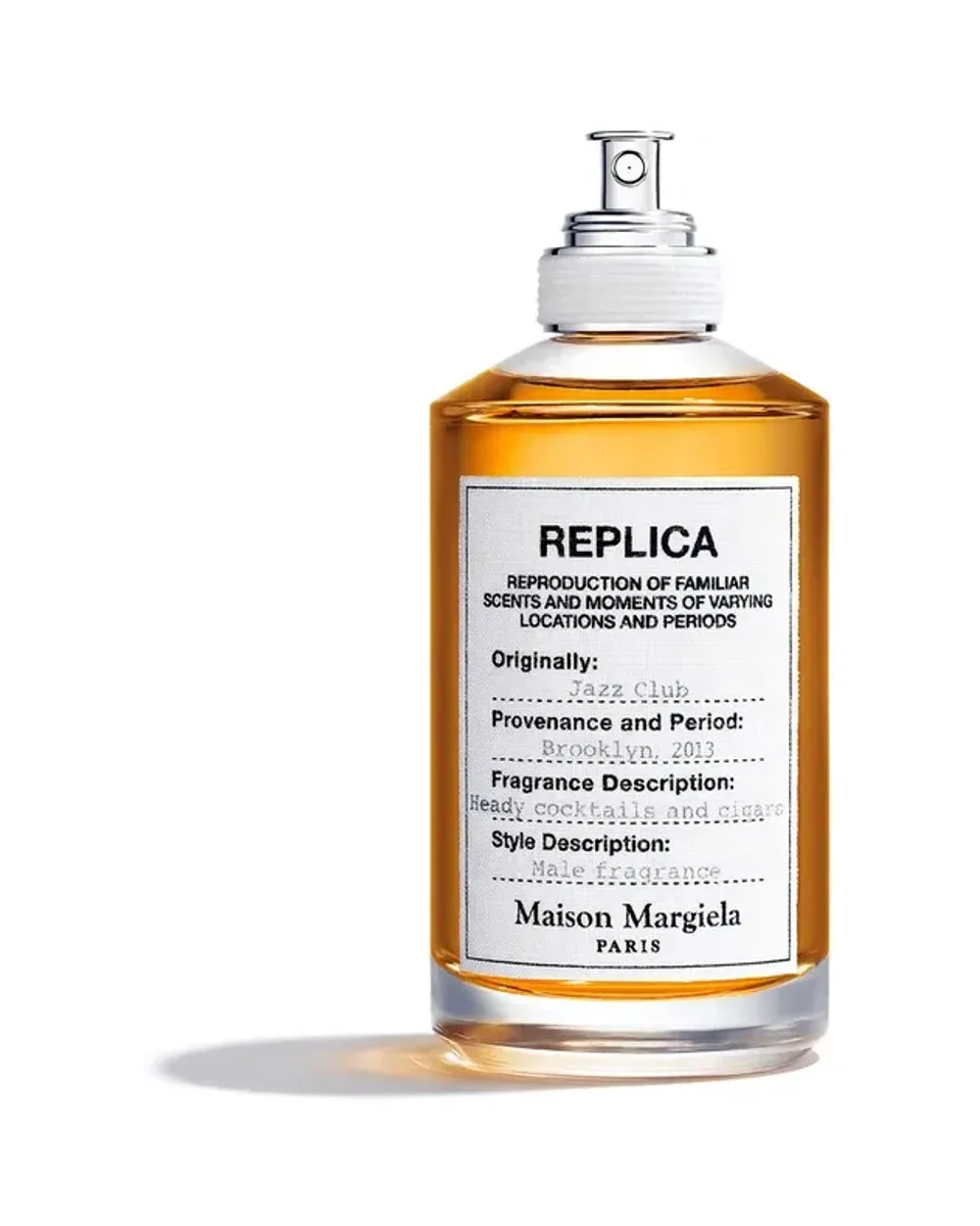 Frasco do perfume Maison Margiela Replica Jazz Club