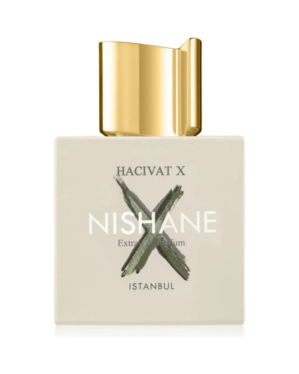 Frasco do perfume Nishane Hacivat X