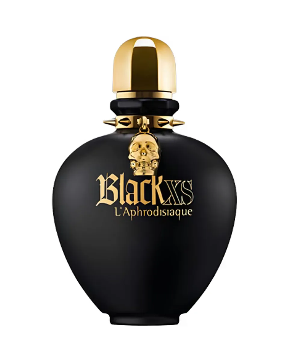 Frasco do perfume Rabanne Black XS L’Aphrodisiaque for Women