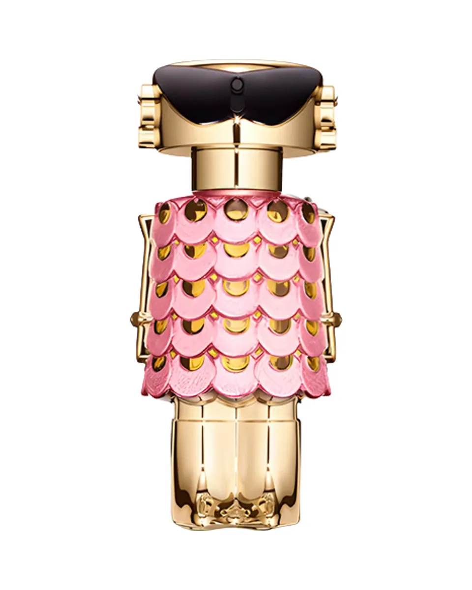 Frasco do perfume Rabanne Fame Blooming Pink