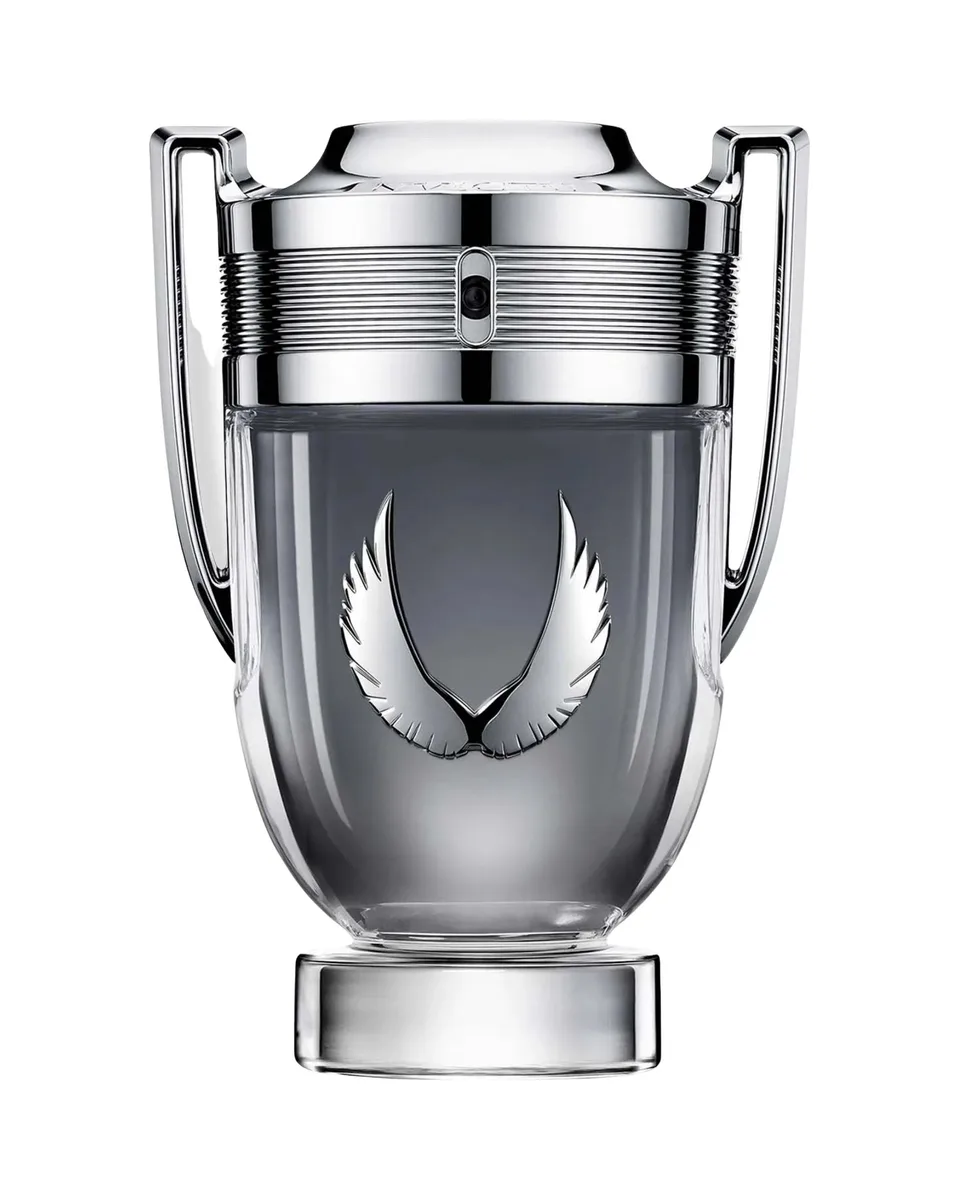 Frasco do perfume Rabanne Invictus Platinum