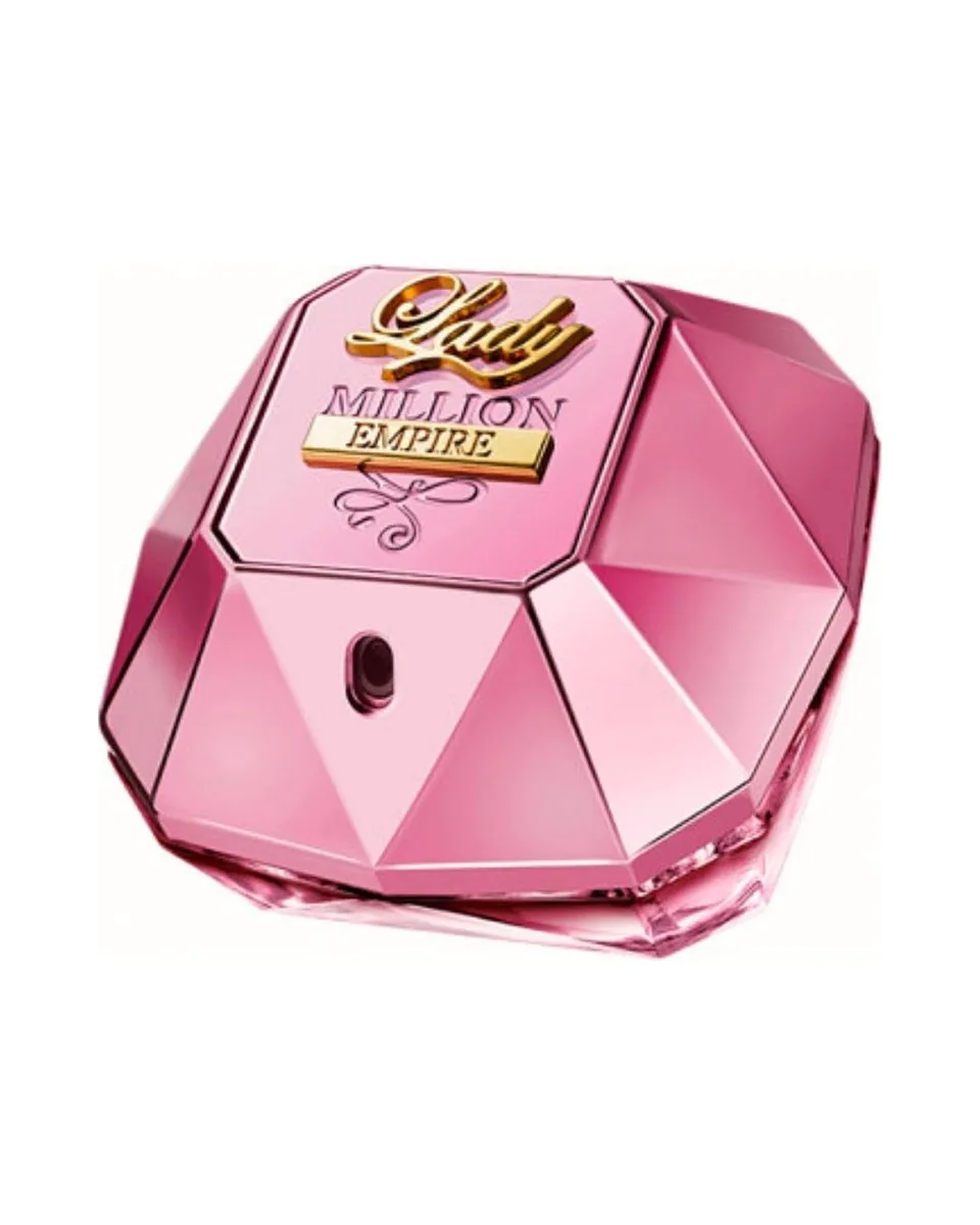 Frasco do perfume Rabanne Lady Million Empire