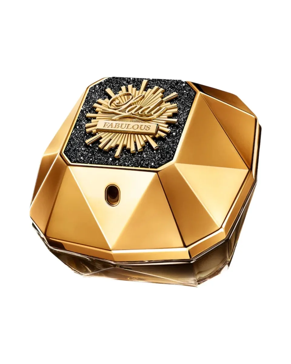 Frasco do perfume Rabanne Lady Million Fabulous