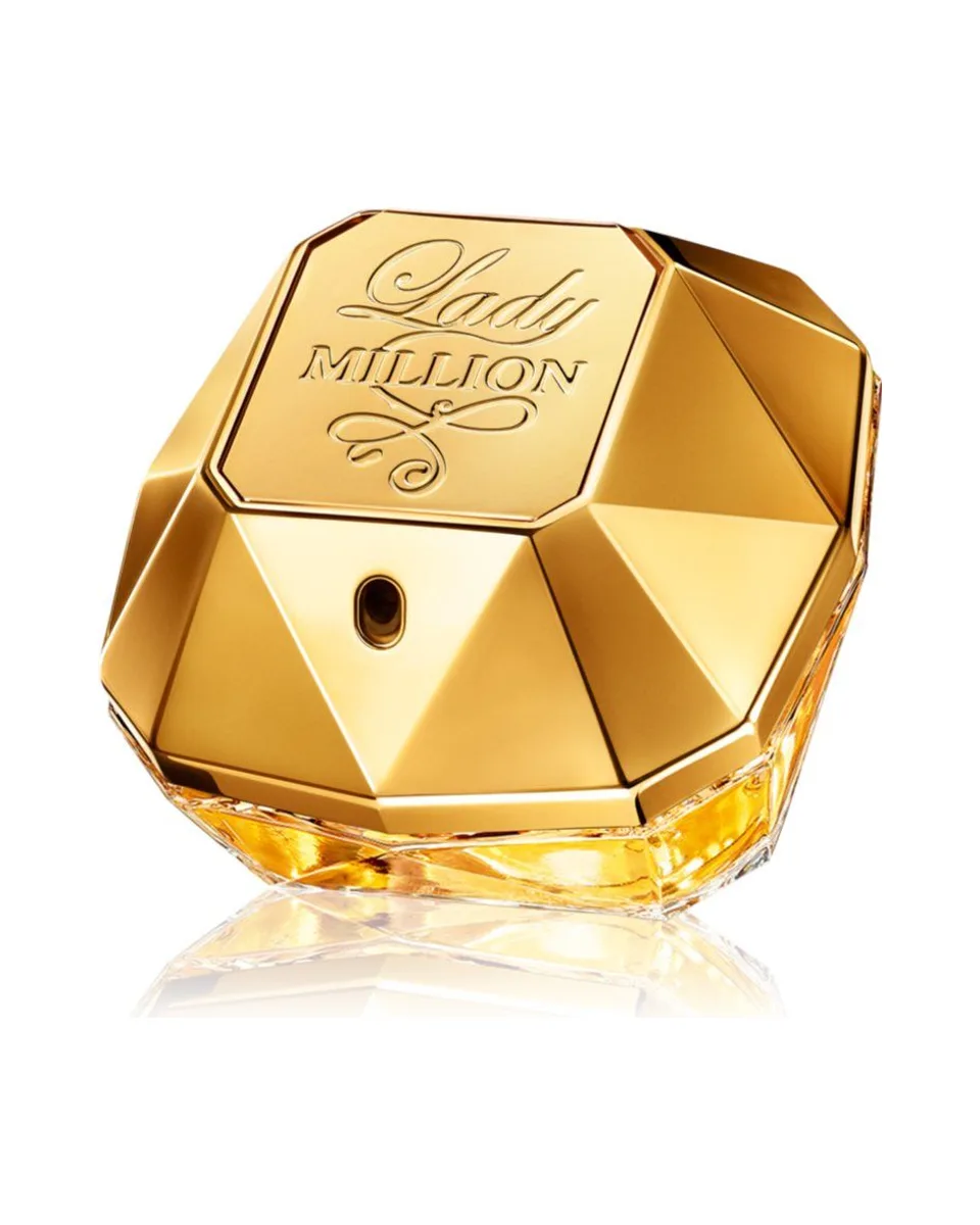 Frasco do perfume Rabanne Lady Million