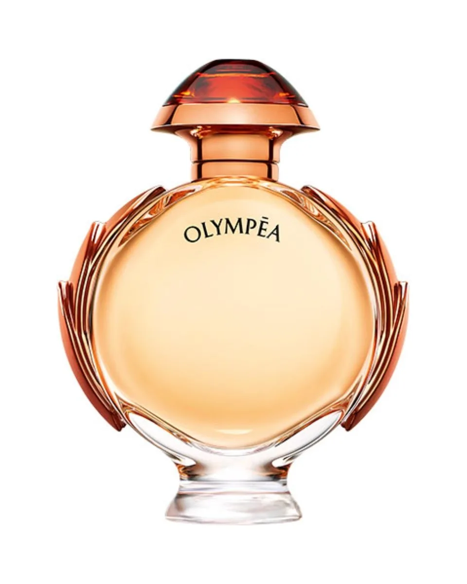 Frasco do perfume Rabanne Olympéa Intense