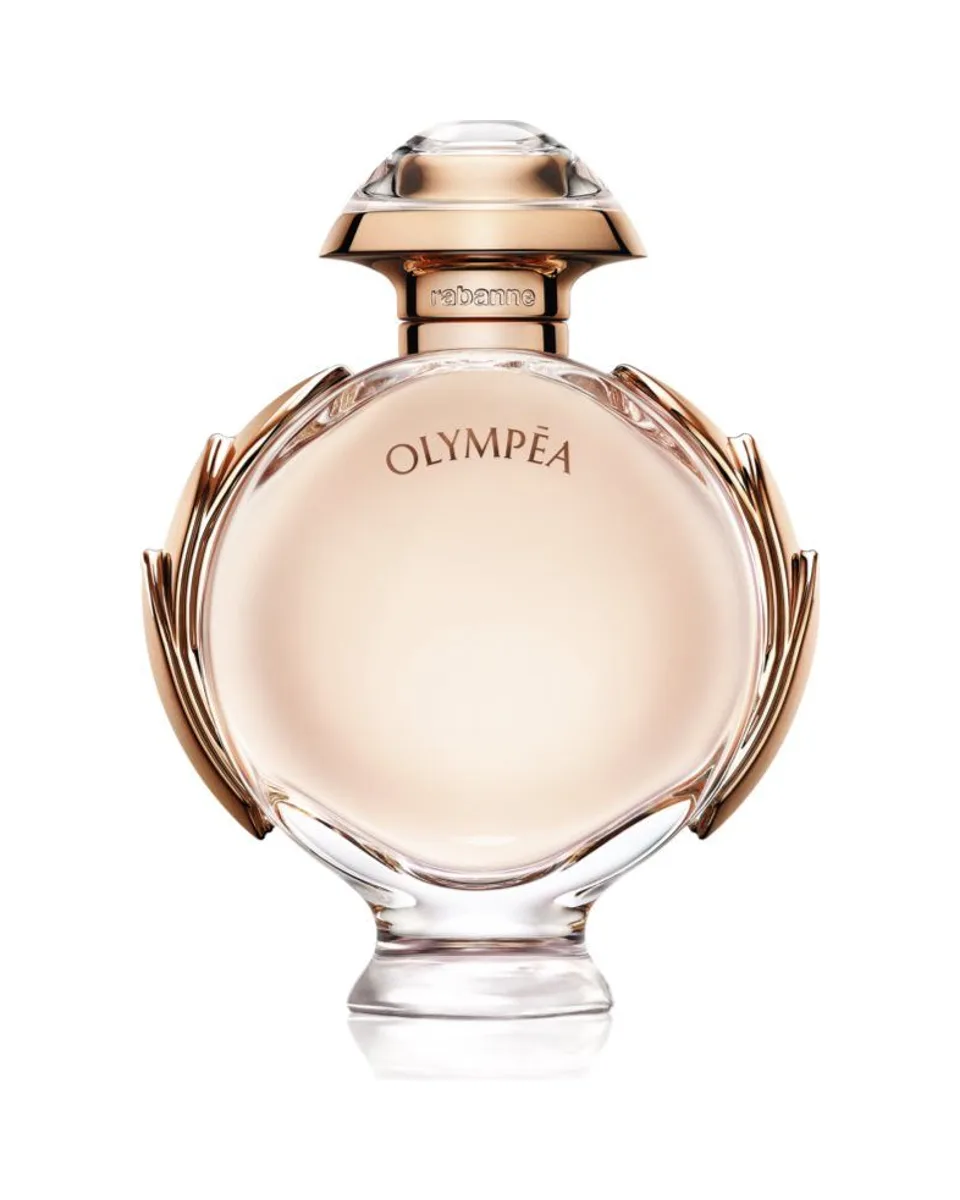 Frasco do perfume Rabanne Olympéa
