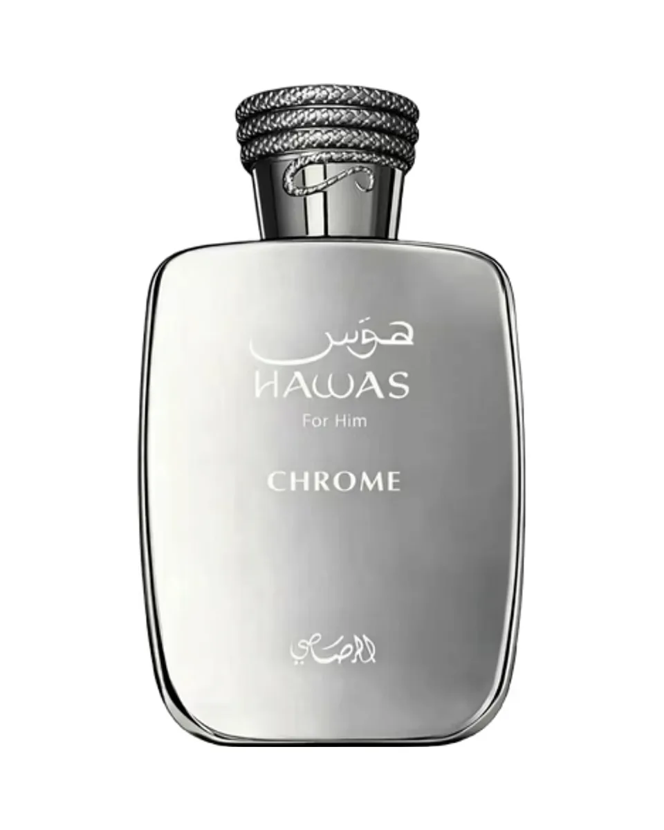 Frasco do perfume Rasasi Hawas Chrome