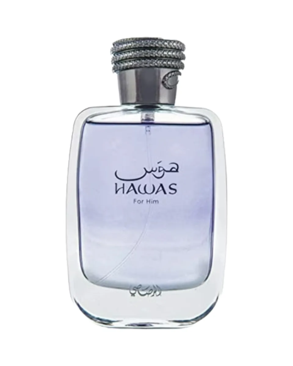 Frasco do perfume Rasasi Hawas for Him