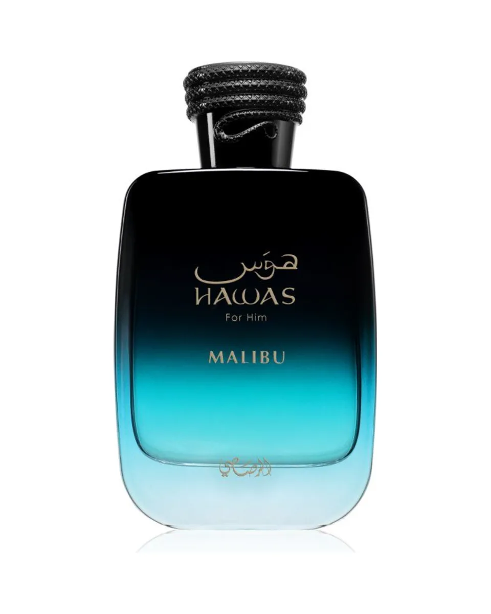 Frasco do perfume Rasasi Hawas Malibu